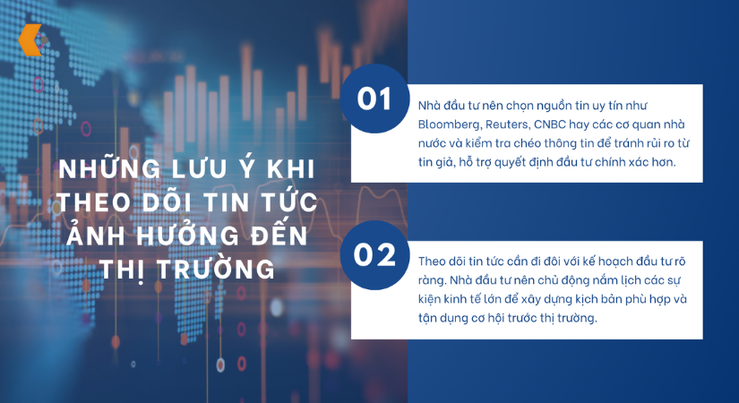 Những điều cần lưu ý khi theo dõi tin tức trên thị trường chứng khoán