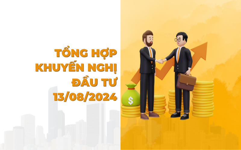 Tổng hợp khuyến nghị đầu tư ngày 13/08